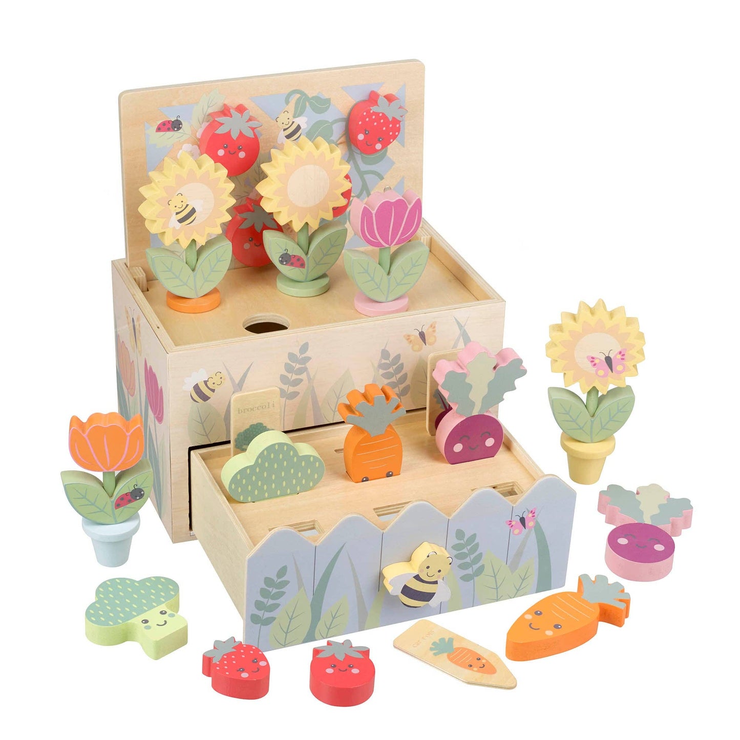 Orange Tree Toys - My First Wooden Allotment - Grace and Fox