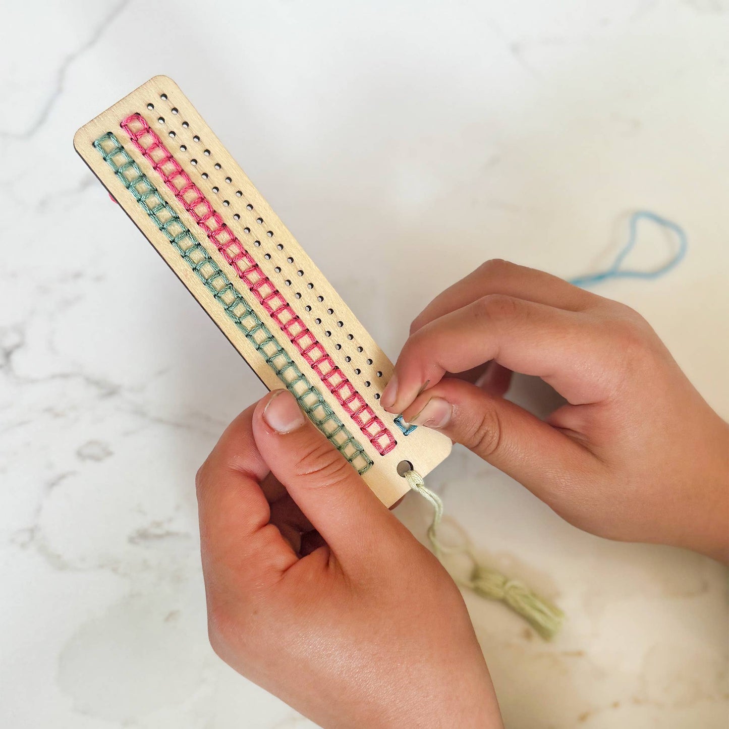 DIY Craft Kit - Kids: Make Your Own Stitched Tassel Bookmark - Grace and Fox