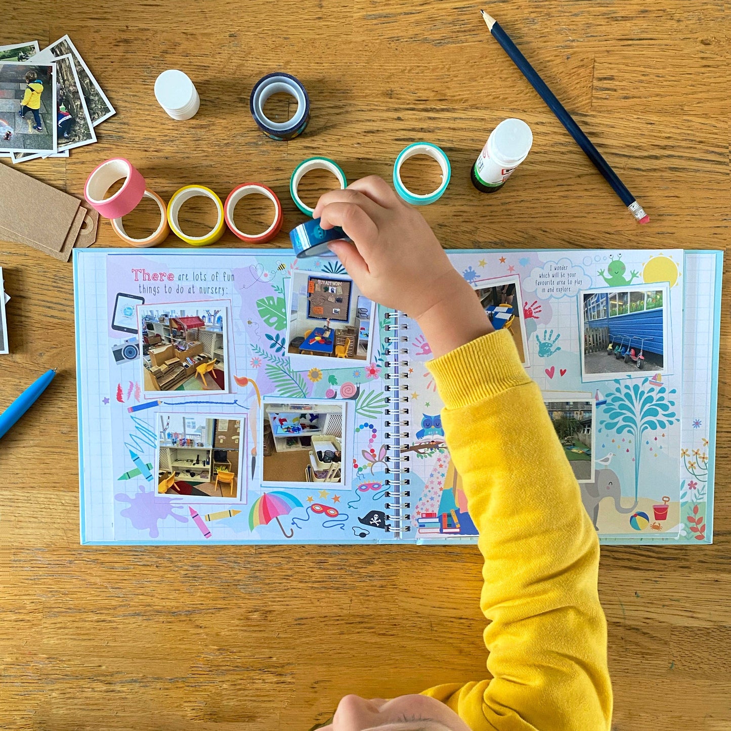 The Tale of Starting Nursery (or preschool) Book - Grace and Fox