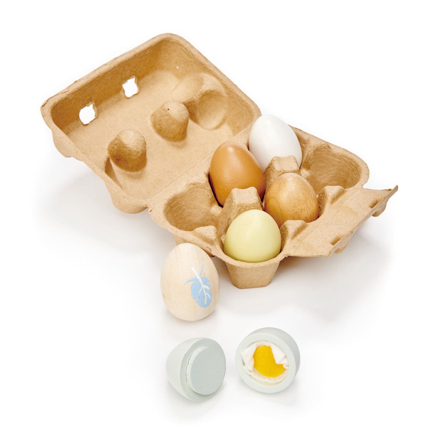 Tender Leaf Toys Wooden Eggs - Grace and Fox