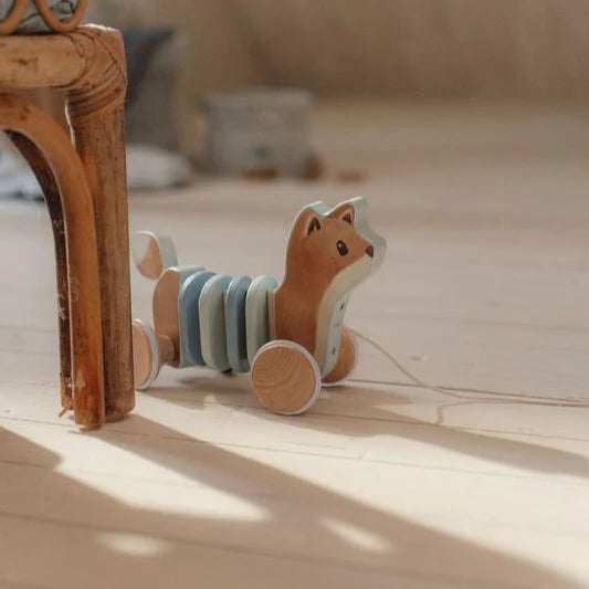 Little Dutch Pull along Wiggle Fox FSC - Forest Friends - Grace and Fox