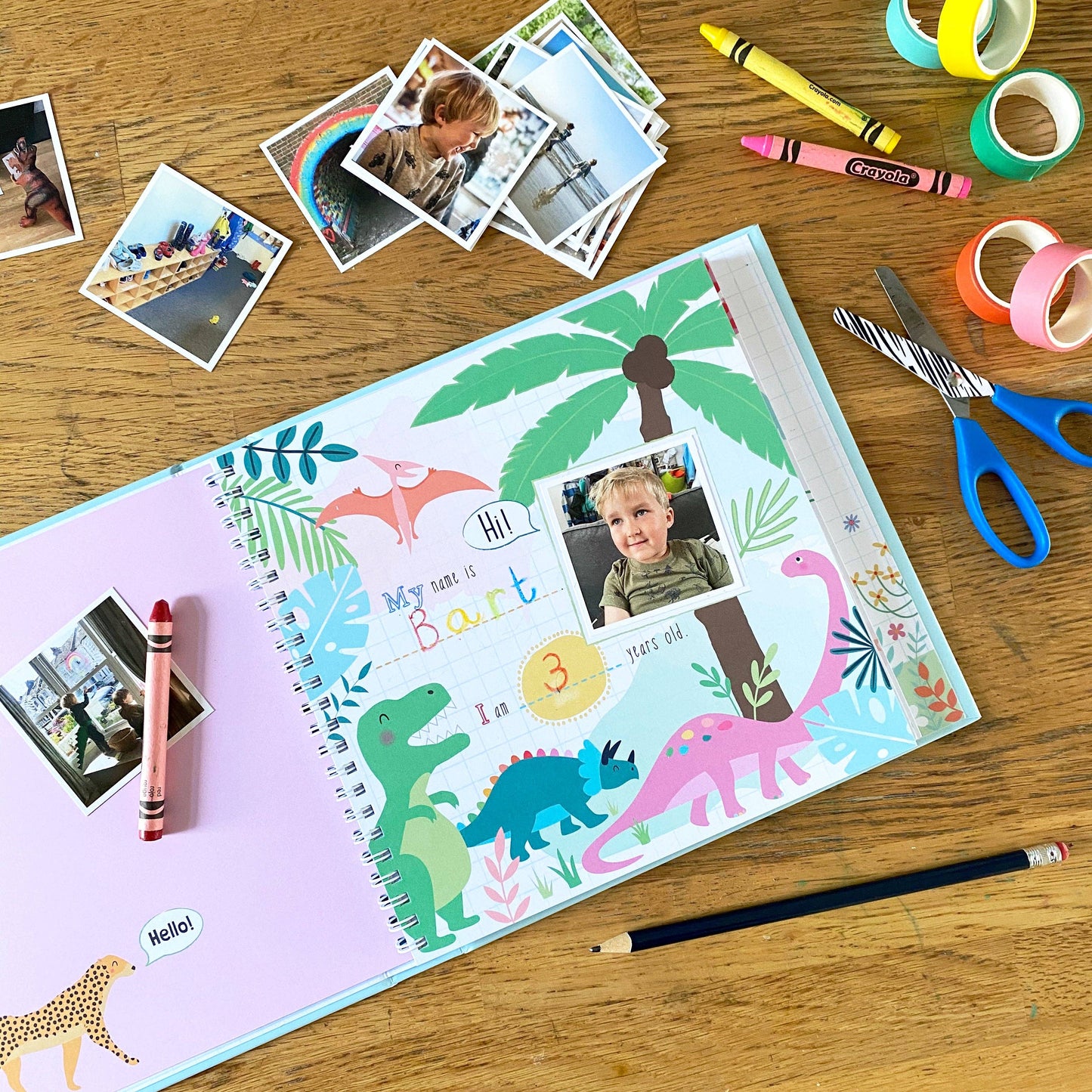 The Tale of Starting Nursery (or preschool) Book - Grace and Fox