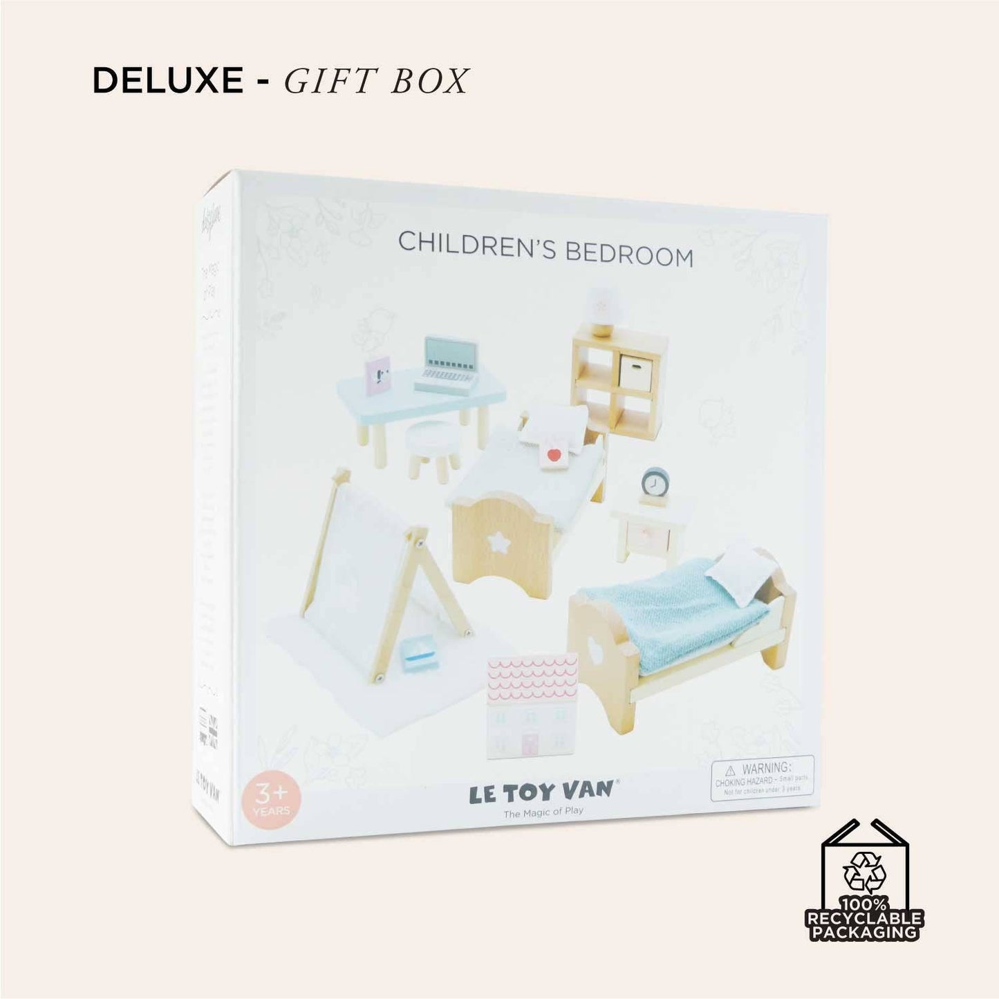 Le Toy Van Wooden Dolls House Child's Bedroom Furniture