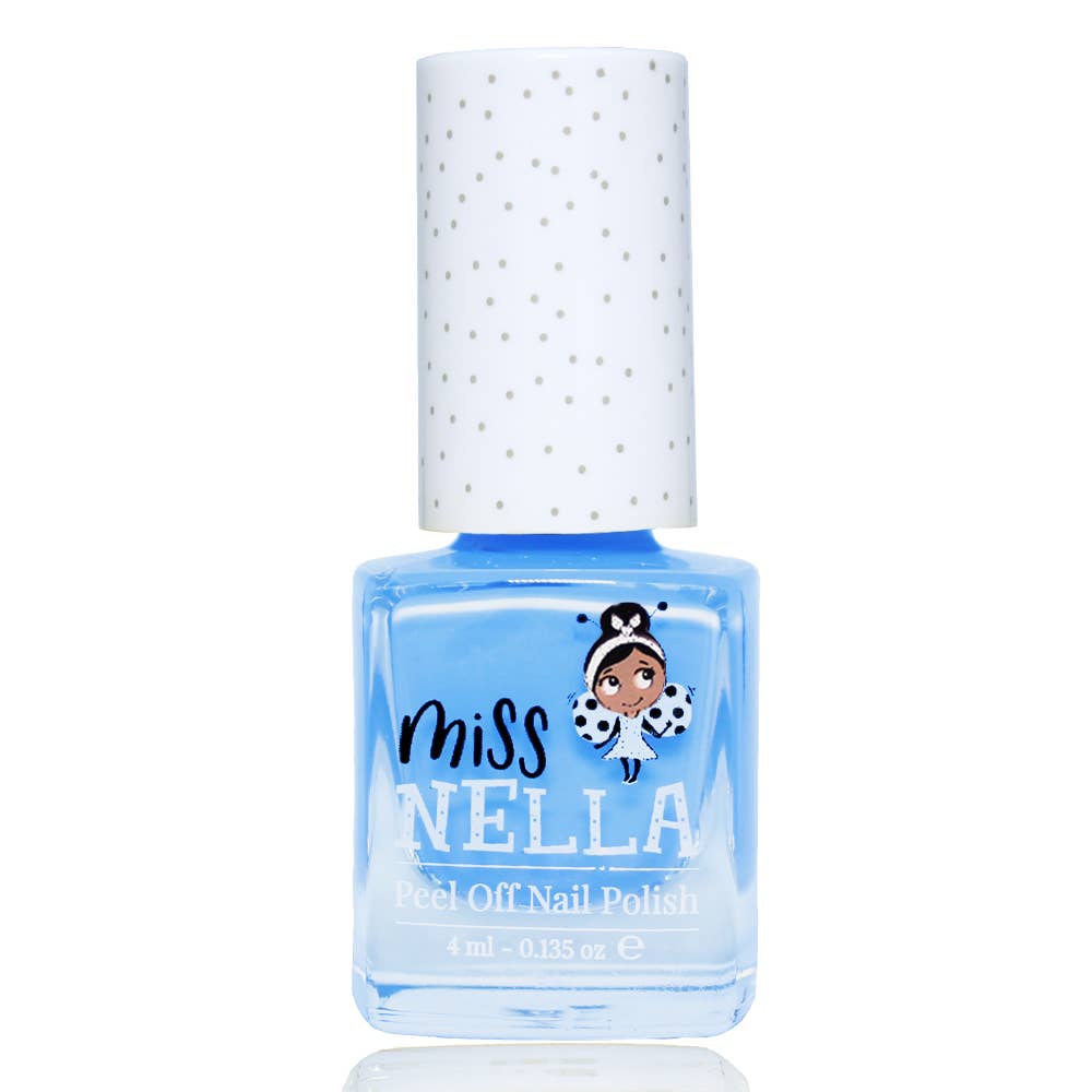 Miss Nella Kids Nail Polish - Blue Bell - Grace and Fox