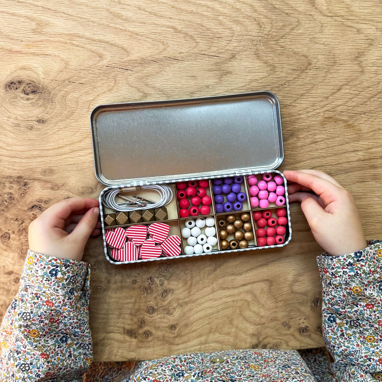 Love & Hearts Bracelet Bead Kit By Cotton Twist - Grace and Fox