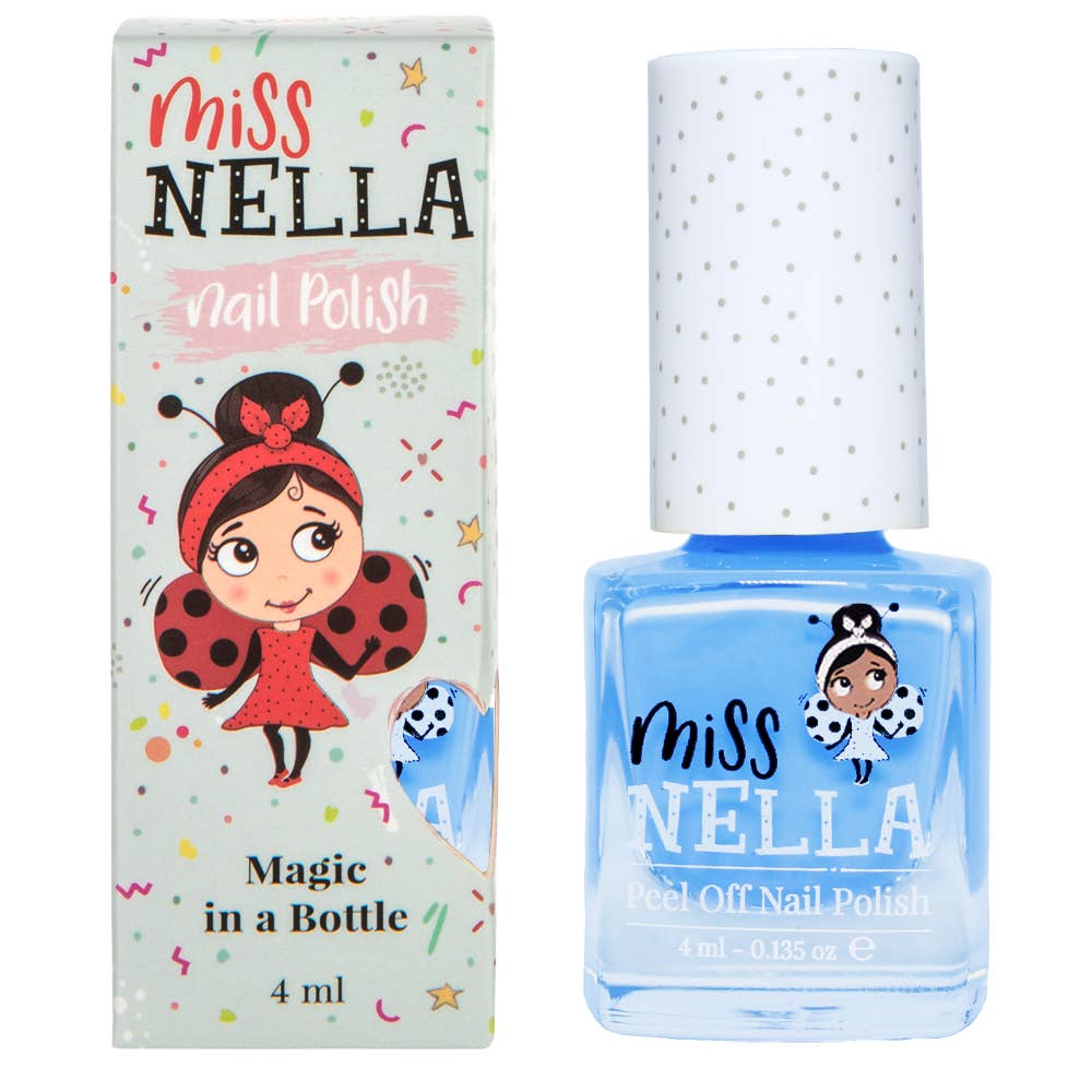 Miss Nella Kids Nail Polish - Blue Bell - Grace and Fox