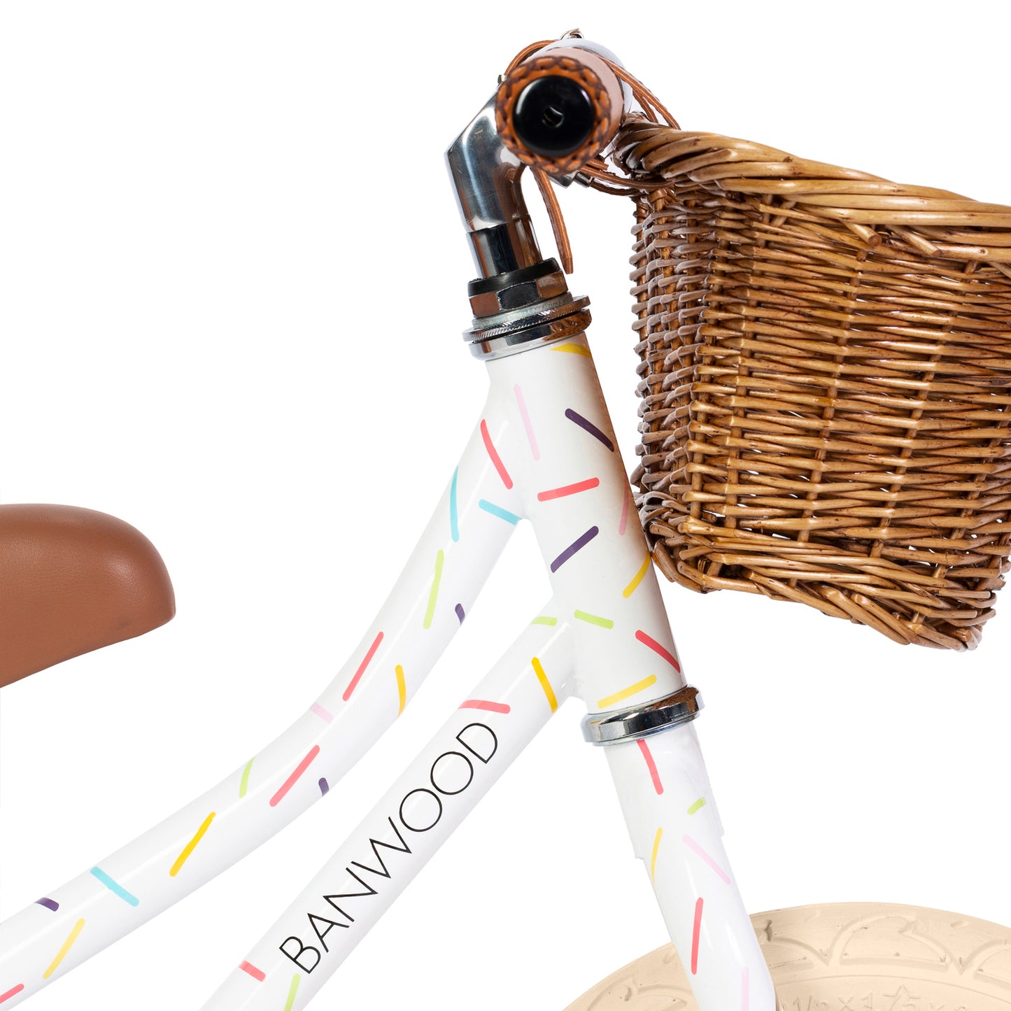 Banwood Vintage Balance Bike - Marest Allegra White - Grace and Fox