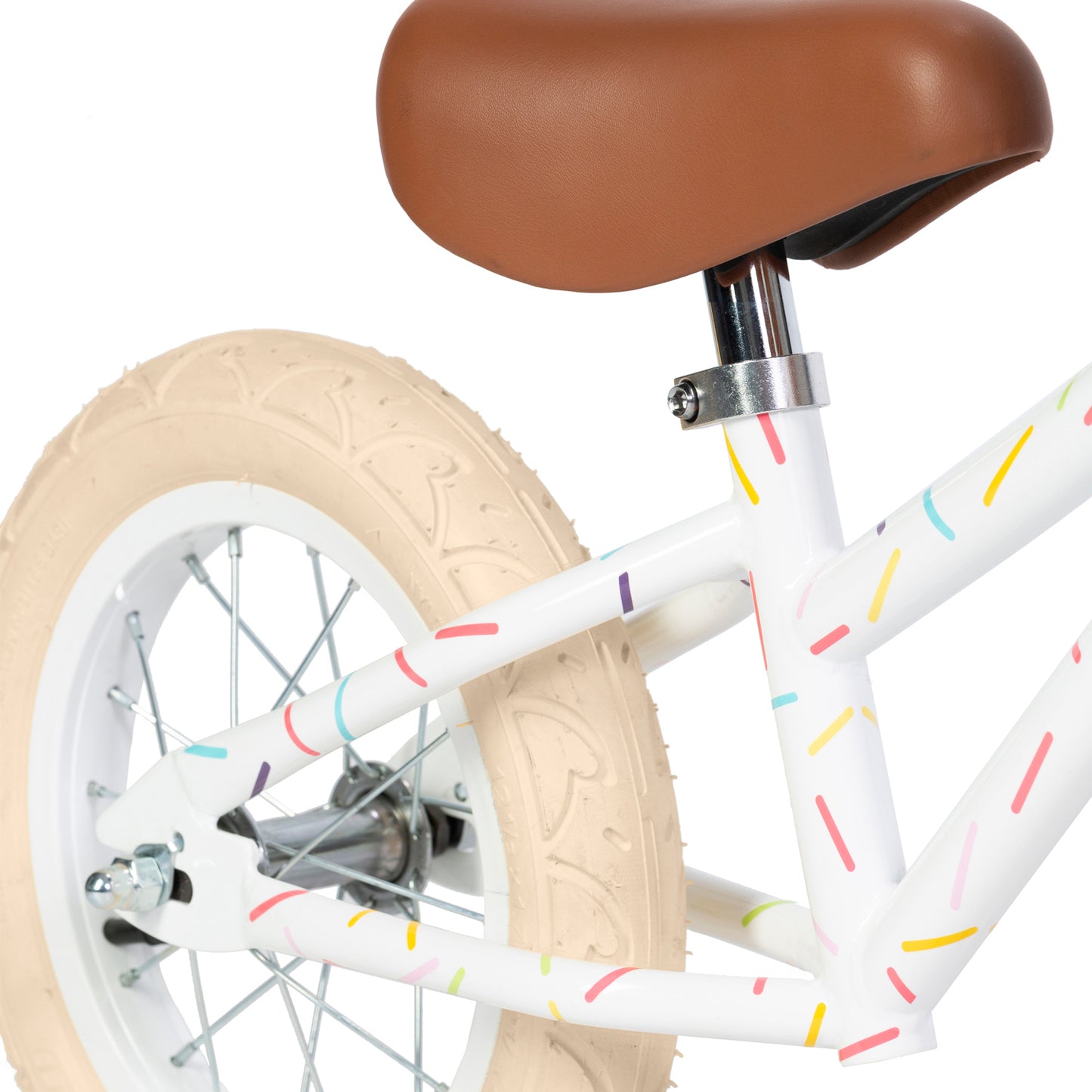 Banwood Vintage Balance Bike - Marest Allegra White - Grace and Fox