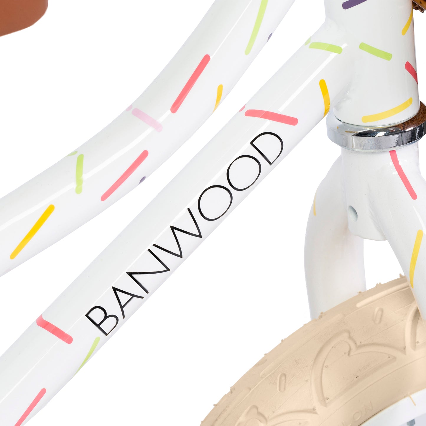 Banwood Vintage Balance Bike - Marest Allegra White - Grace and Fox