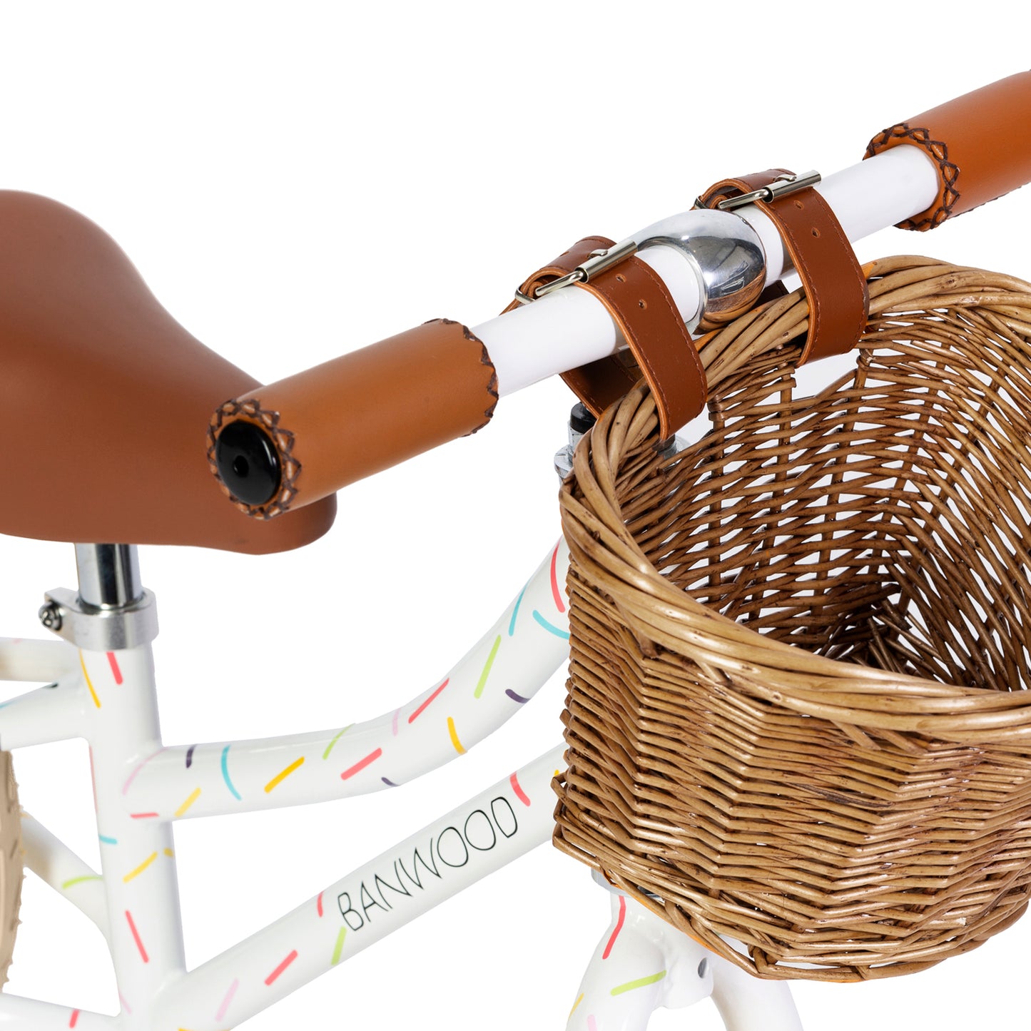 Banwood Vintage Balance Bike - Marest Allegra White - Grace and Fox