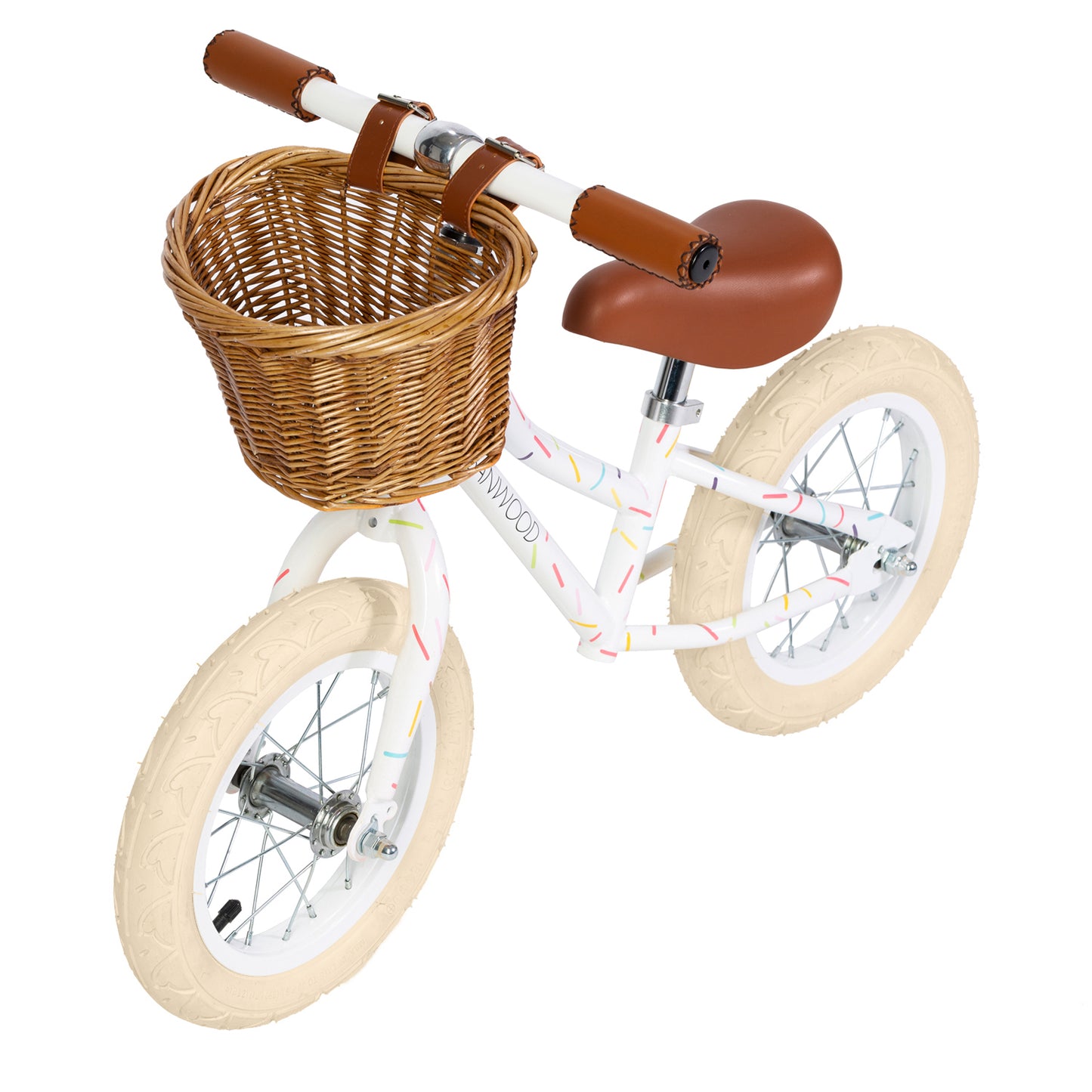 Banwood Vintage Balance Bike - Marest Allegra White - Grace and Fox
