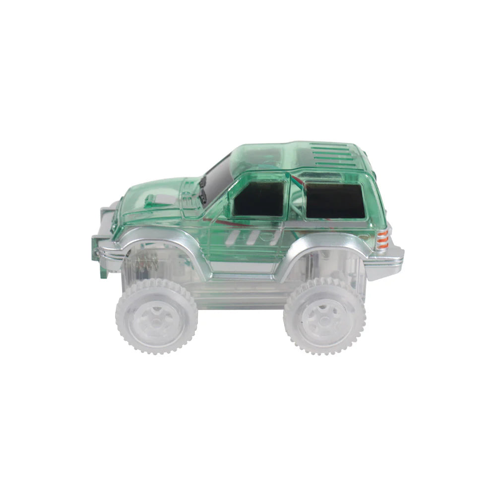 Cleverclixx Race Track Car - Green - Grace and Fox