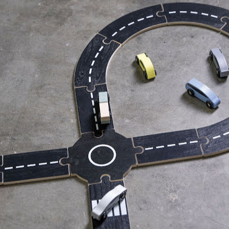 Jabadabado Wooden Car Track with Cars