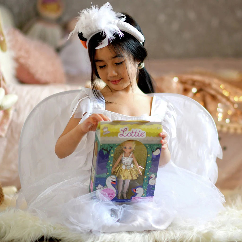 Swan Lake Ballet Toy Doll by Lottie Dolls - Grace and Fox