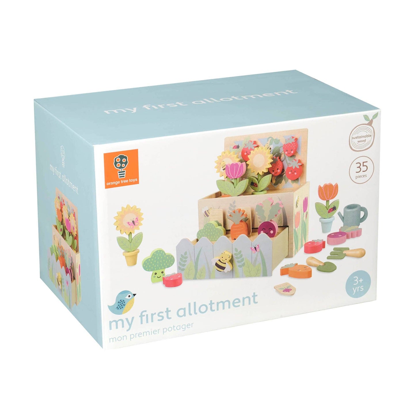 Orange Tree Toys - My First Wooden Allotment - Grace and Fox