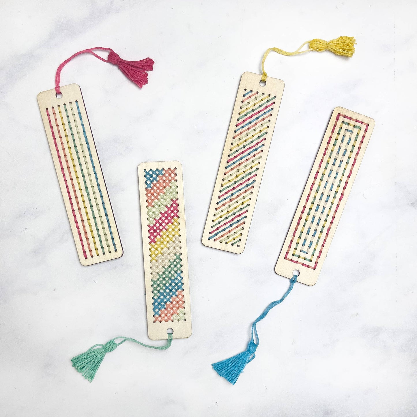 DIY Craft Kit - Kids: Make Your Own Stitched Tassel Bookmark - Grace and Fox