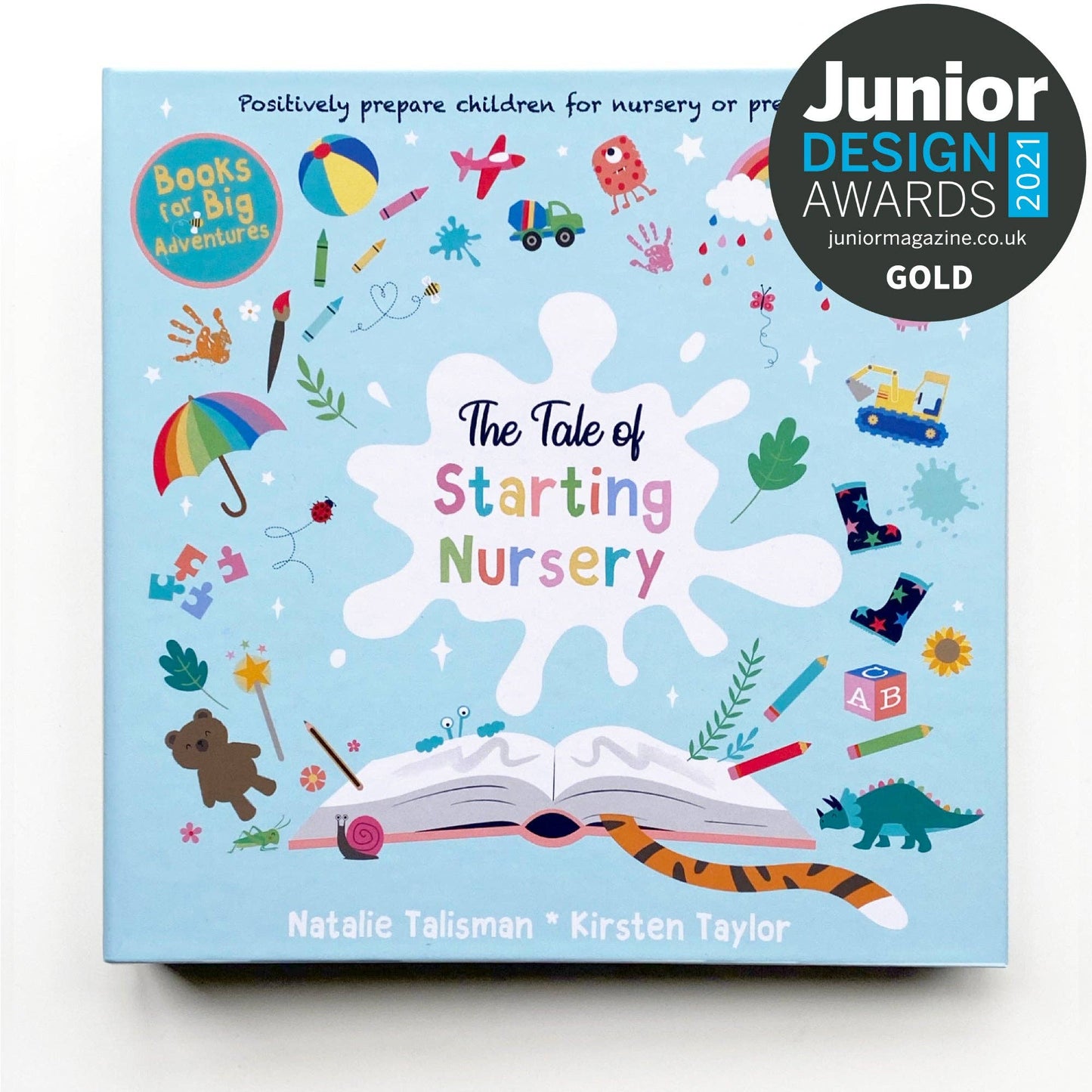 The Tale of Starting Nursery (or preschool) Book - Grace and Fox
