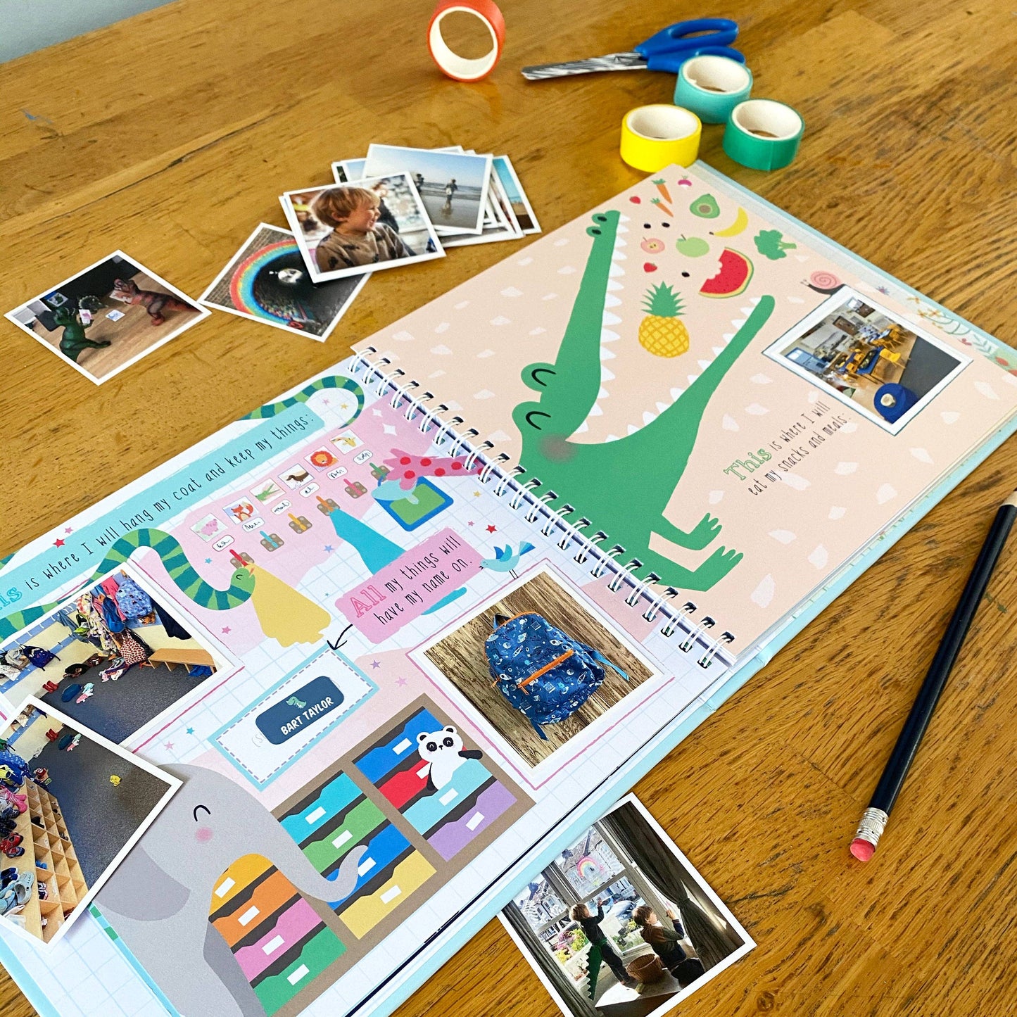 The Tale of Starting Nursery (or preschool) Book - Grace and Fox