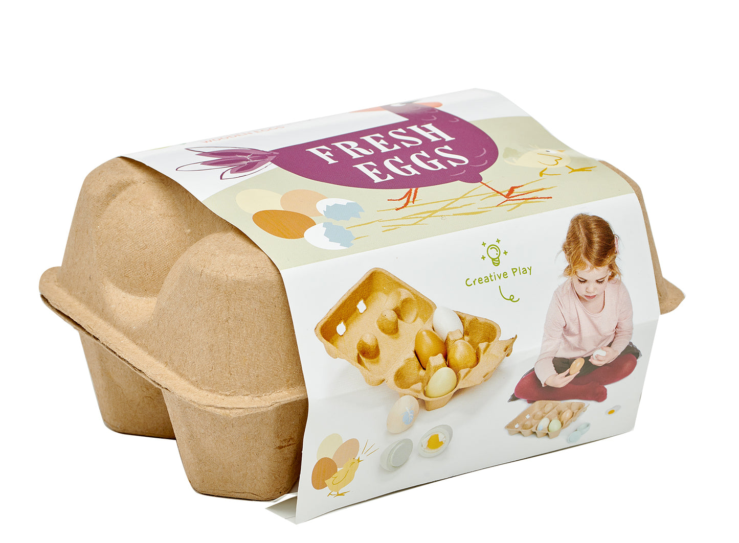 Tender Leaf Toys Wooden Eggs - Grace and Fox