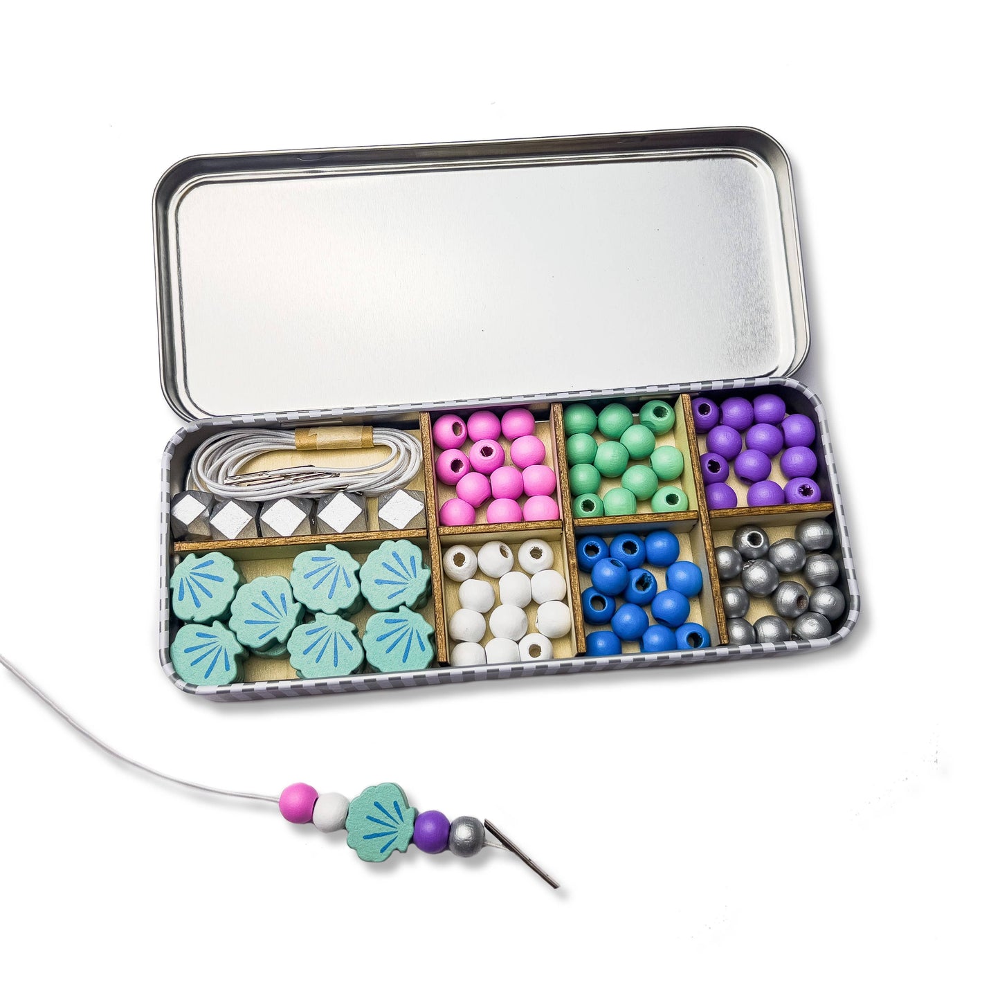Mermaid Bracelet Bead Kit by Cotton Twist - Grace and Fox