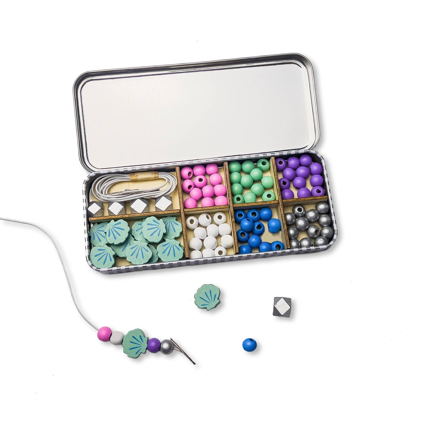 Mermaid Bracelet Bead Kit by Cotton Twist - Grace and Fox