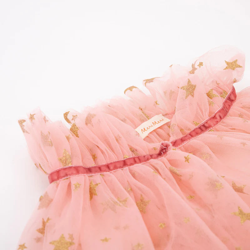 Pink Tulle Star Cape By Meri Meri - Grace and Fox