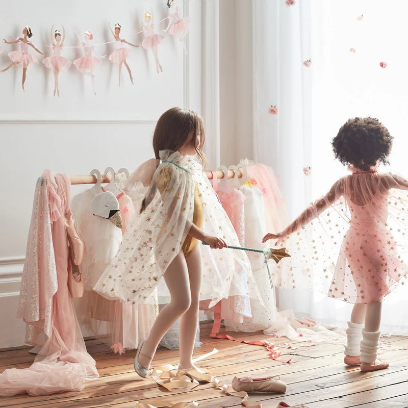 Pink Tulle Star Cape By Meri Meri - Grace and Fox