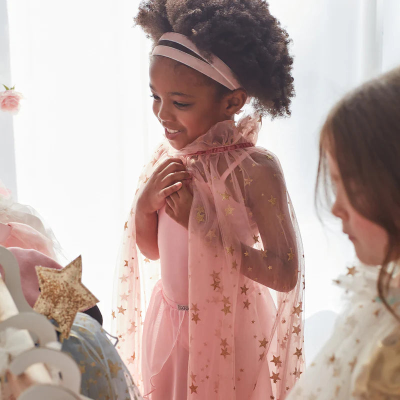 Pink Tulle Star Cape By Meri Meri - Grace and Fox