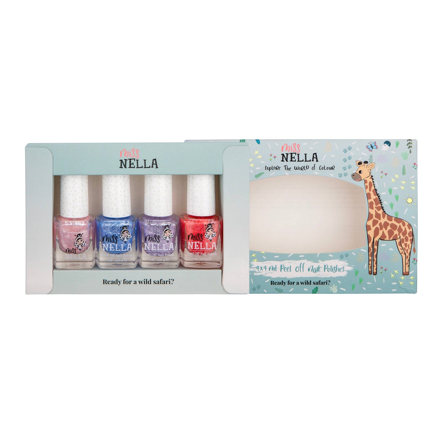 Safari Collection Pack of 4 nail polishes - Grace and Fox