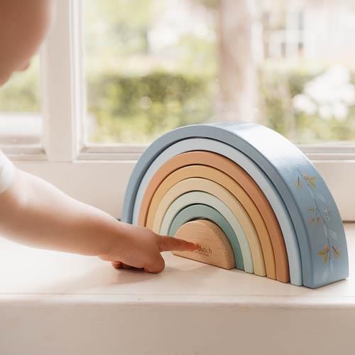 Little Dutch - Wooden Rainbow - Blue