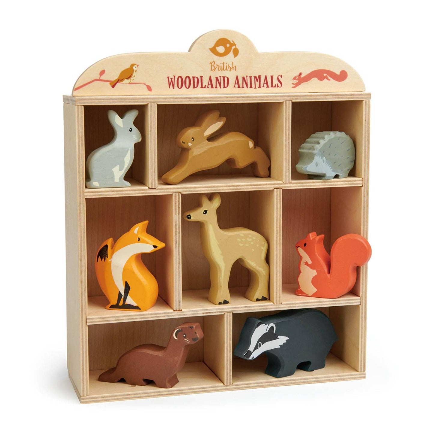 8 Woodland Animals & Shelf - Grace and Fox