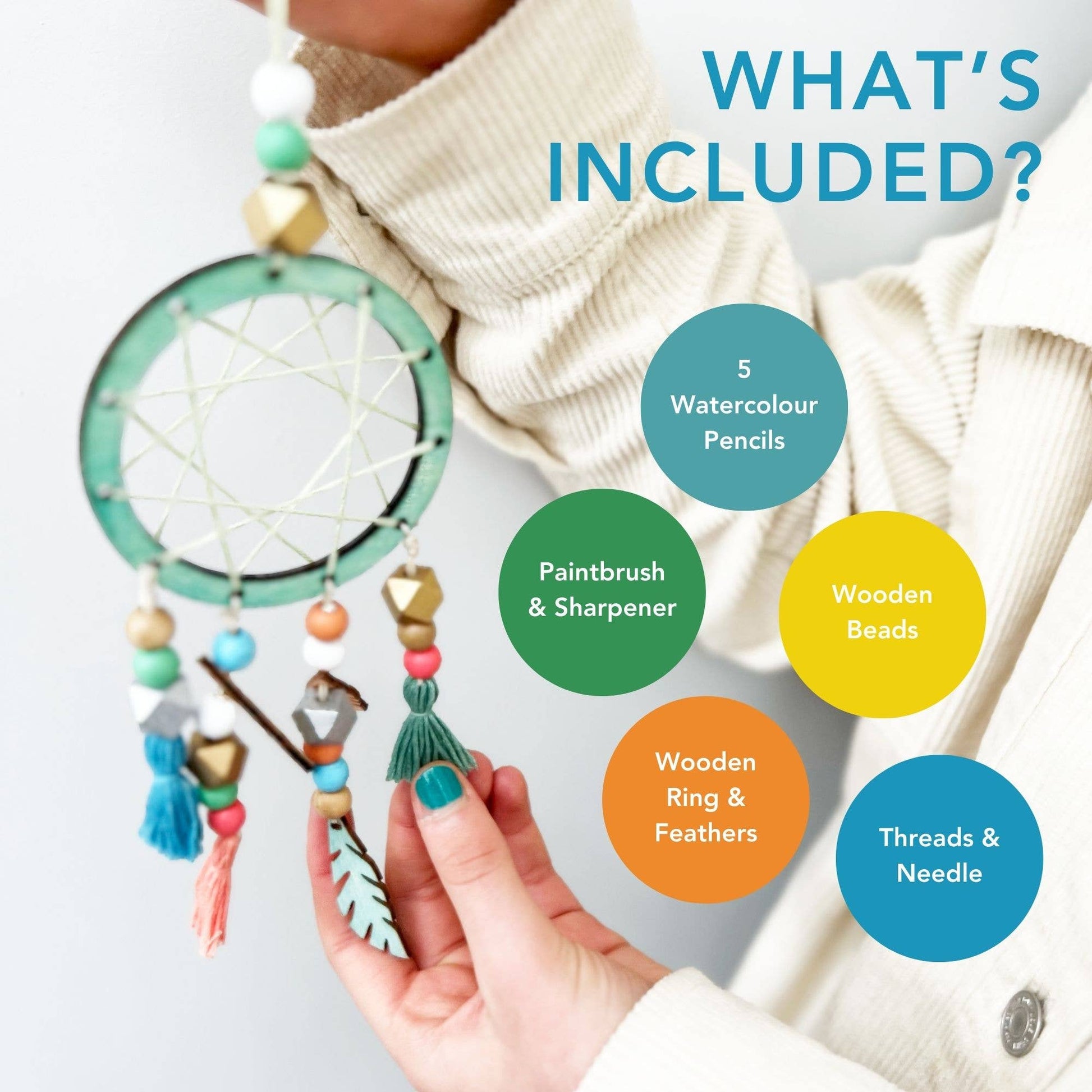Make Your Own Dreamcatcher Craft Kit By Cotton Twist - Grace and Fox