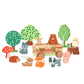 Orange Tree Toys - Woodland Wooden Play Set