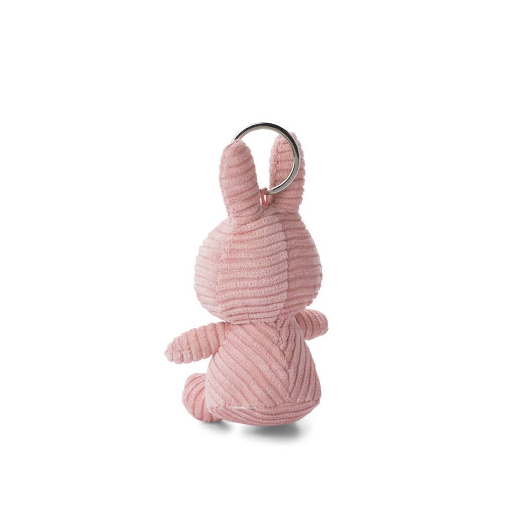 Miffy Corduroy Keyring - Pink 10cm - Grace and Fox