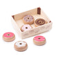 Doughnut Crate Wooden Play Food