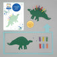 Stegosaurus Spike Hunt Kit by Cotton Twist - Grace and Fox