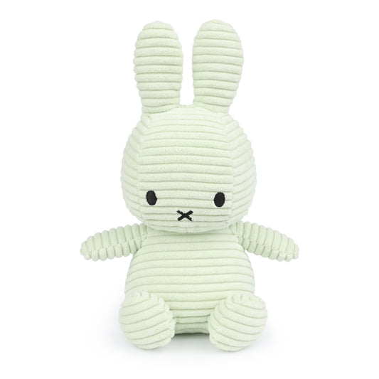 Miffy Corduroy ECO Soft Toy - Fresh Mint 23cm - Grace and Fox