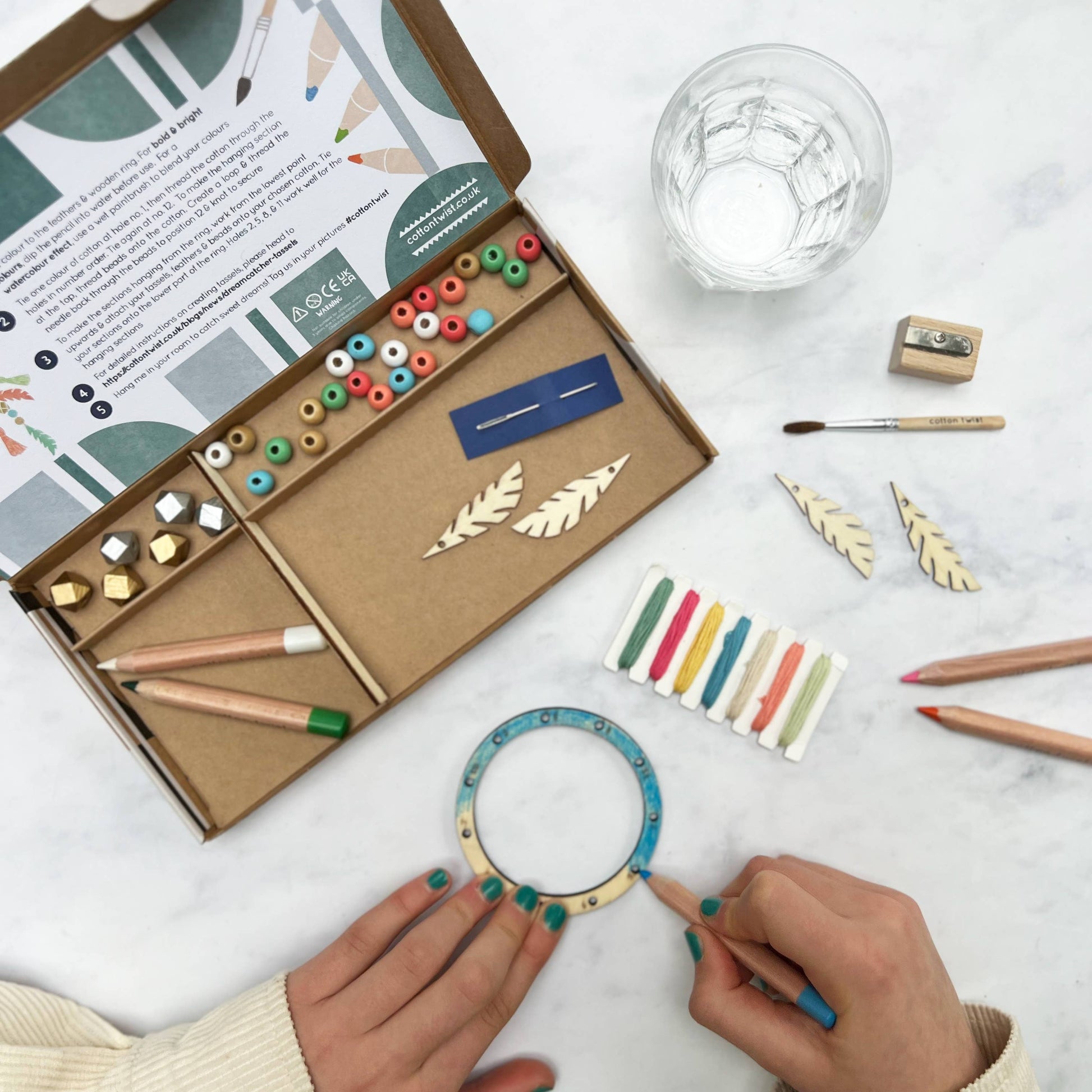 Make Your Own Dreamcatcher Craft Kit By Cotton Twist - Grace and Fox