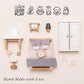 Le Toy Van Wooden Dolls House Furniture Set - Bedroom