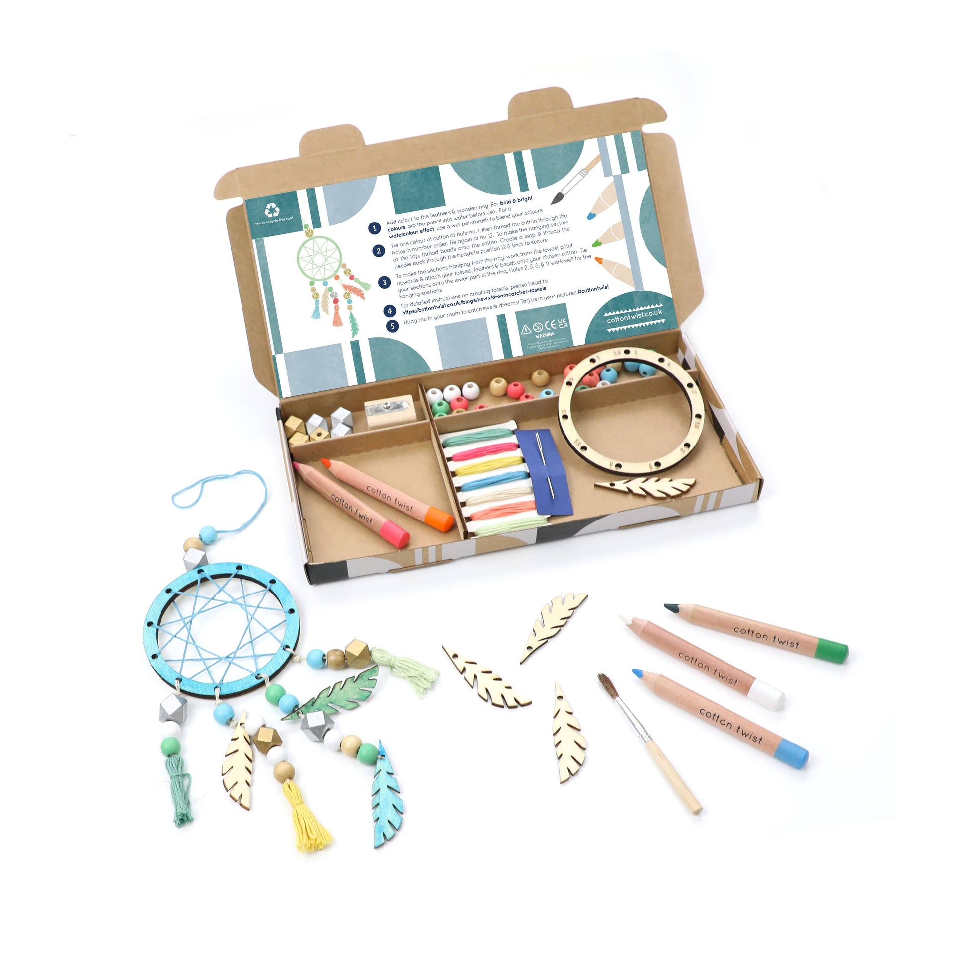 Make Your Own Dreamcatcher Craft Kit By Cotton Twist - Grace and Fox