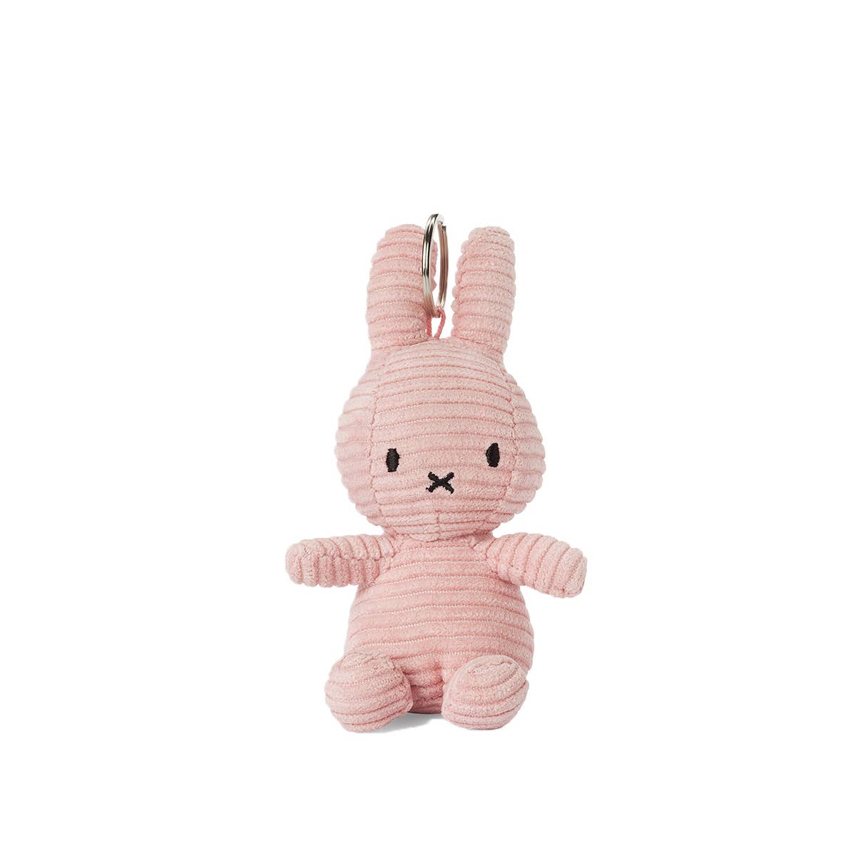 Miffy Corduroy Keyring - Pink 10cm - Grace and Fox