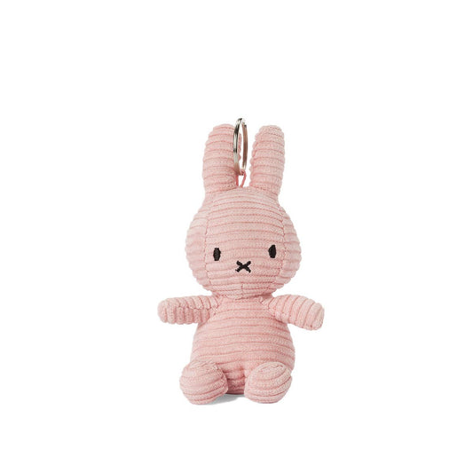 Miffy Corduroy Keyring - Pink 10cm - Grace and Fox