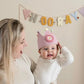 Little Dutch Birthday Crown with Numbers - Pink