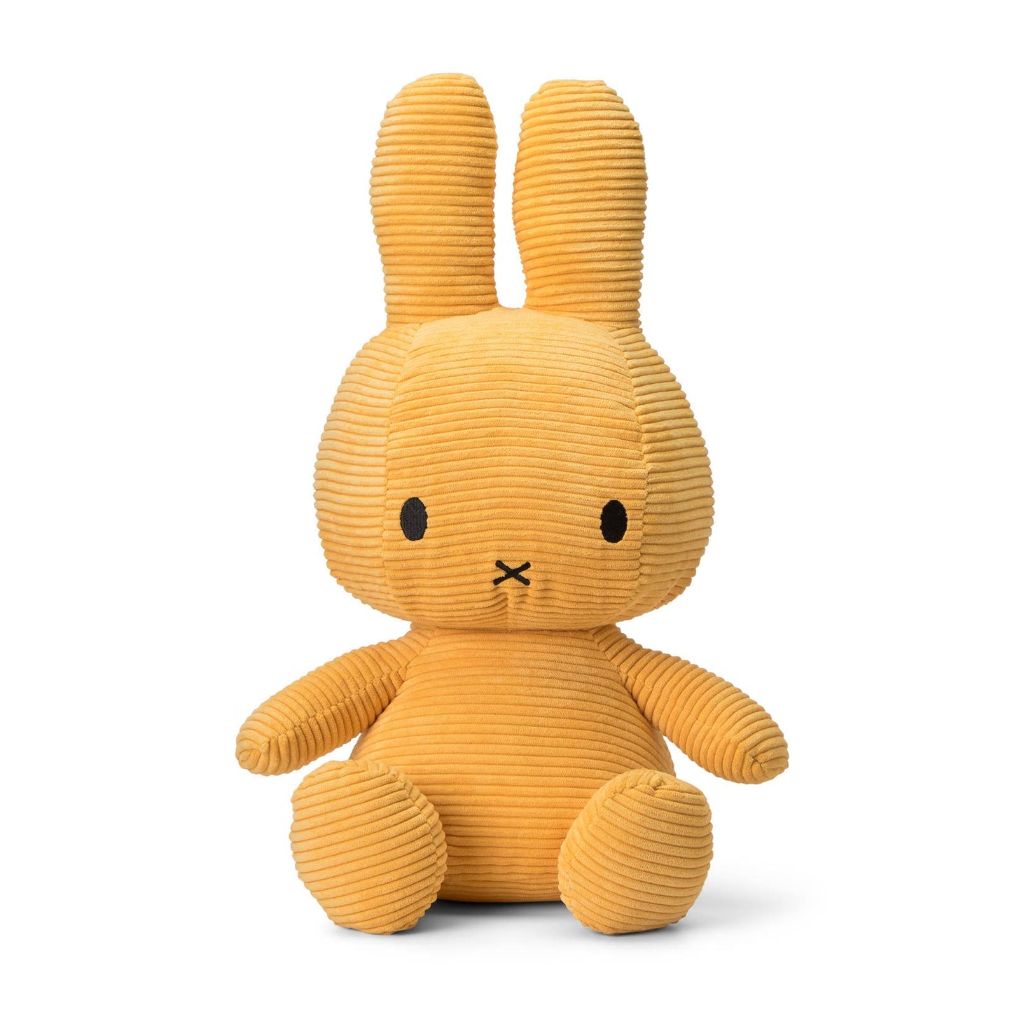 Miffy Corduroy Soft Toy - Yellow 50cm - Grace and Fox