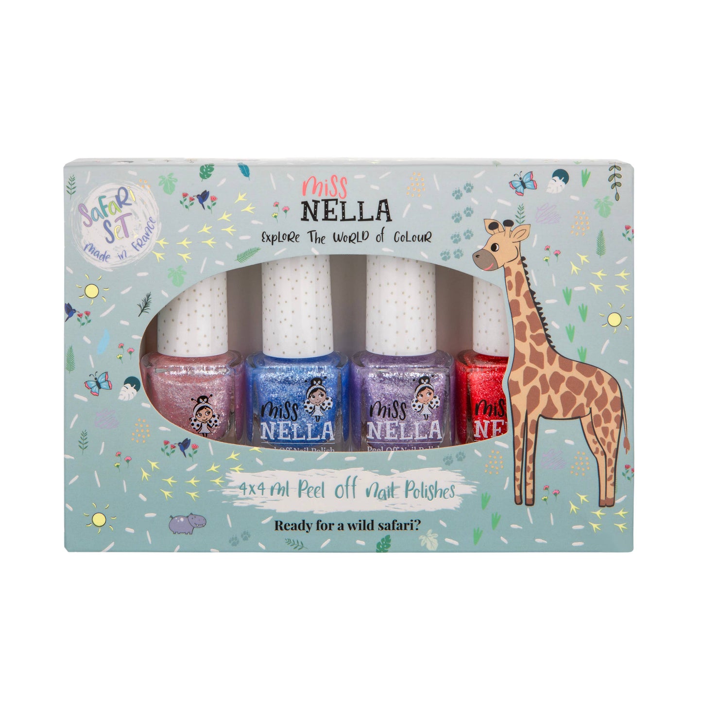 Safari Collection Pack of 4 nail polishes - Grace and Fox