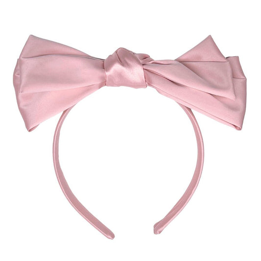 Blush Bow Satin Headband - Rockahula