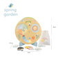 Orange Tree Toys - Spring Garden Wooden Weather Clock