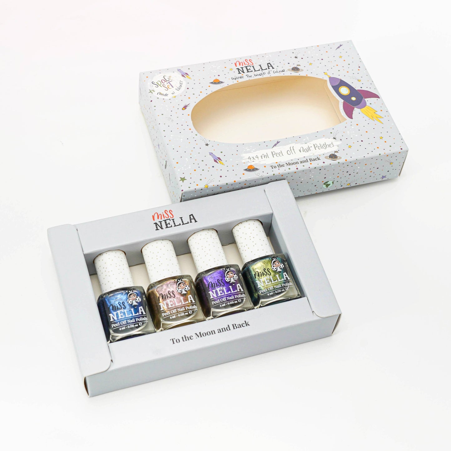 Space Collection Kids Nail Polish Pack - Miss Nella