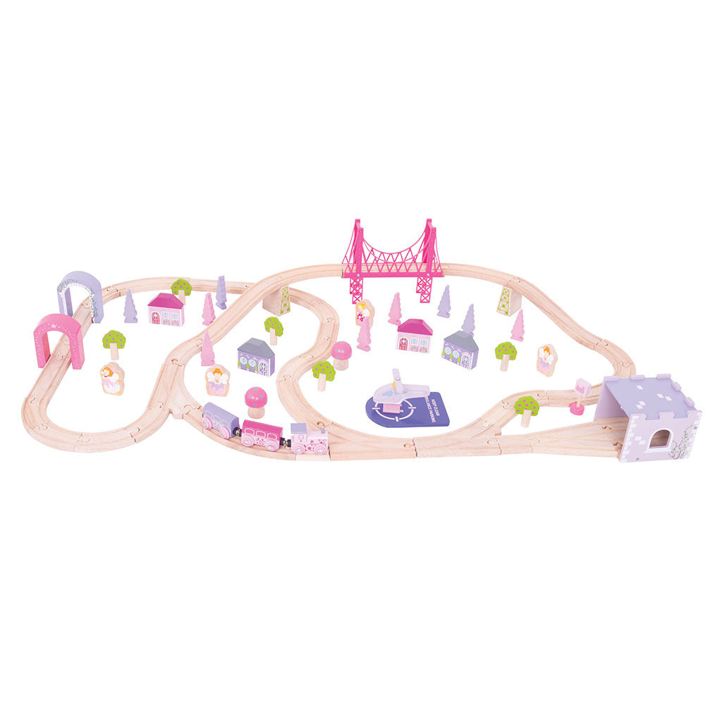 Fairy Town Train Set By Bigjigs Rail