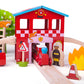 Fire Station Train Set by Bigjigs Rail